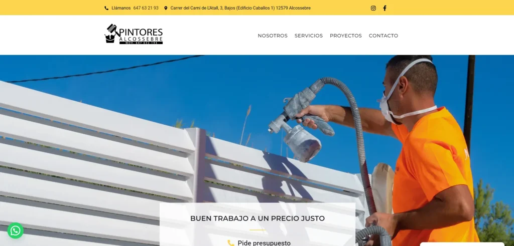 Web Pintores Alcossebre