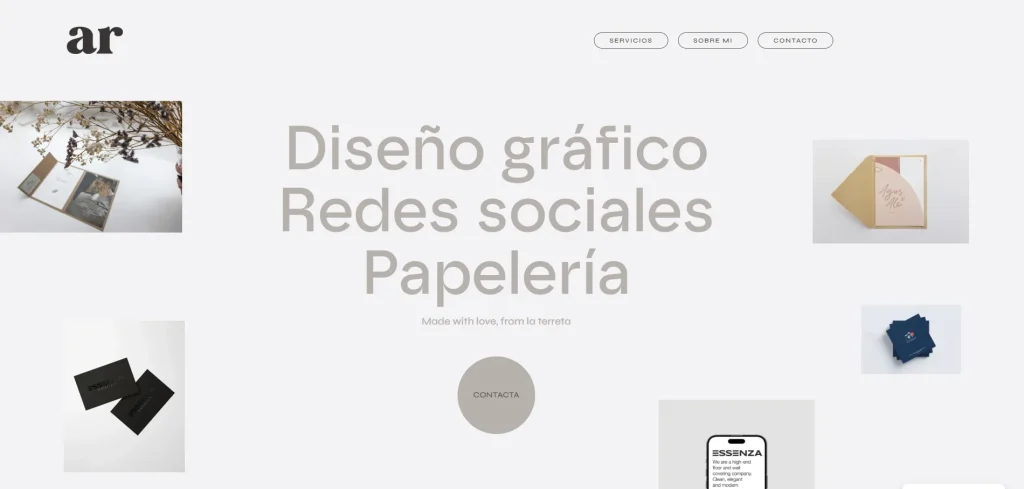 Captura web Alejandra Roda