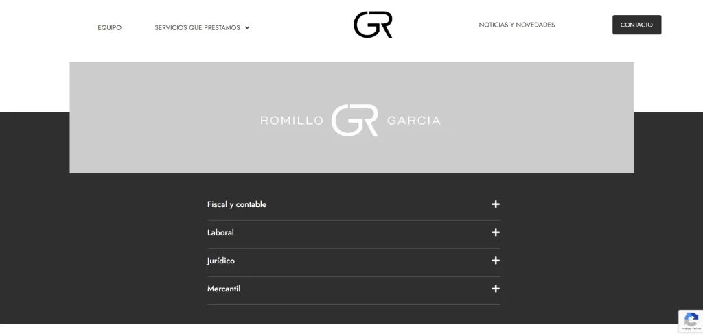 Captura de pantalla web_ Romillo García